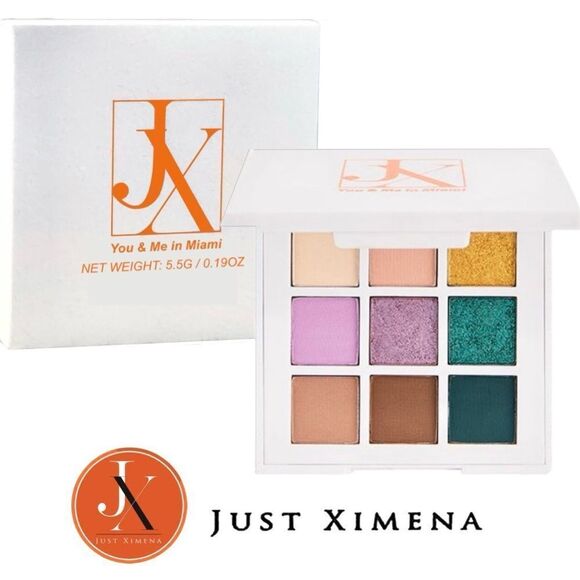 💥🆕💥 Just Ximena You & Me in Miami Eyeshadow Palette - Picture 1 of 3